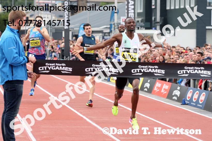 Mens 500 metres, 2017 Great North CityGames, Gateshead/Newcaste. Photo: David T. Hewitson/Sports for All Pics